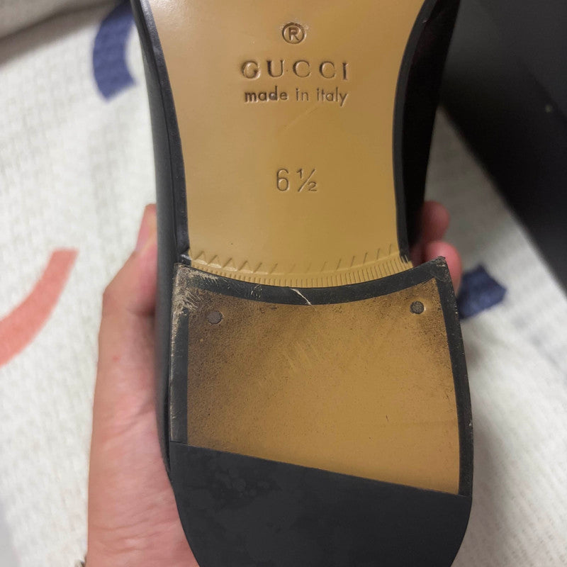 Gucci Jordaan Leather Horsebit Casual Shoes for Men 0079