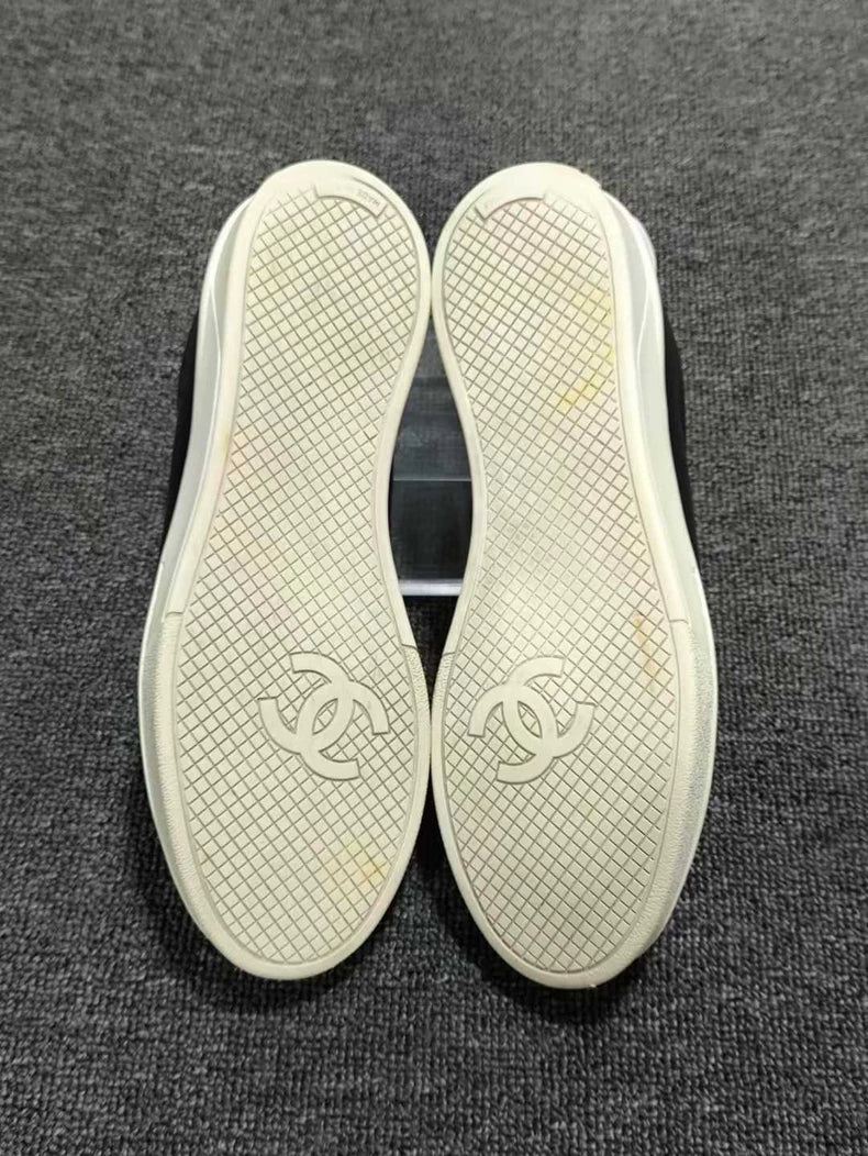 Black Logo Sneakers from Chanel