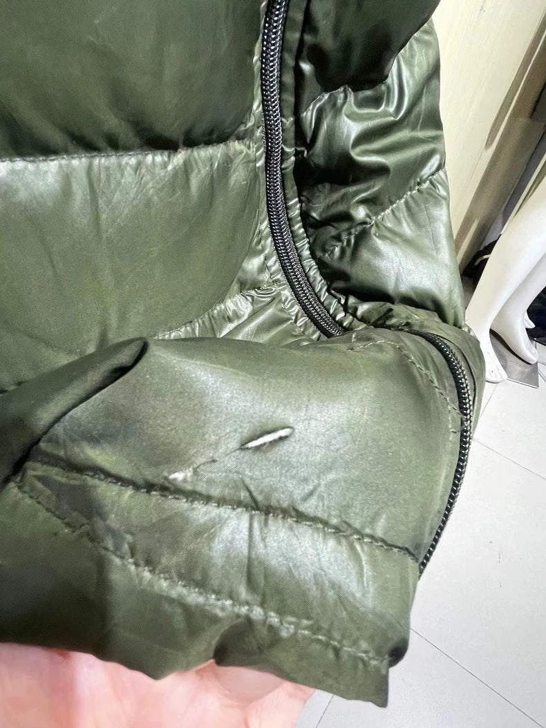 Vintage Dior Long Green Puffer Jacket