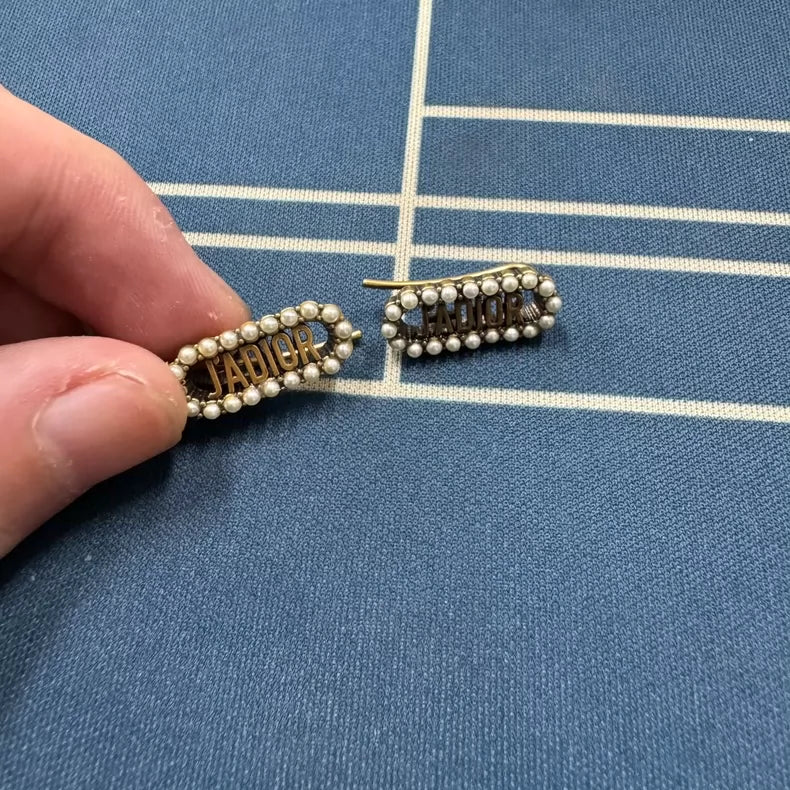 Dior Pearl Clip-On Earrings