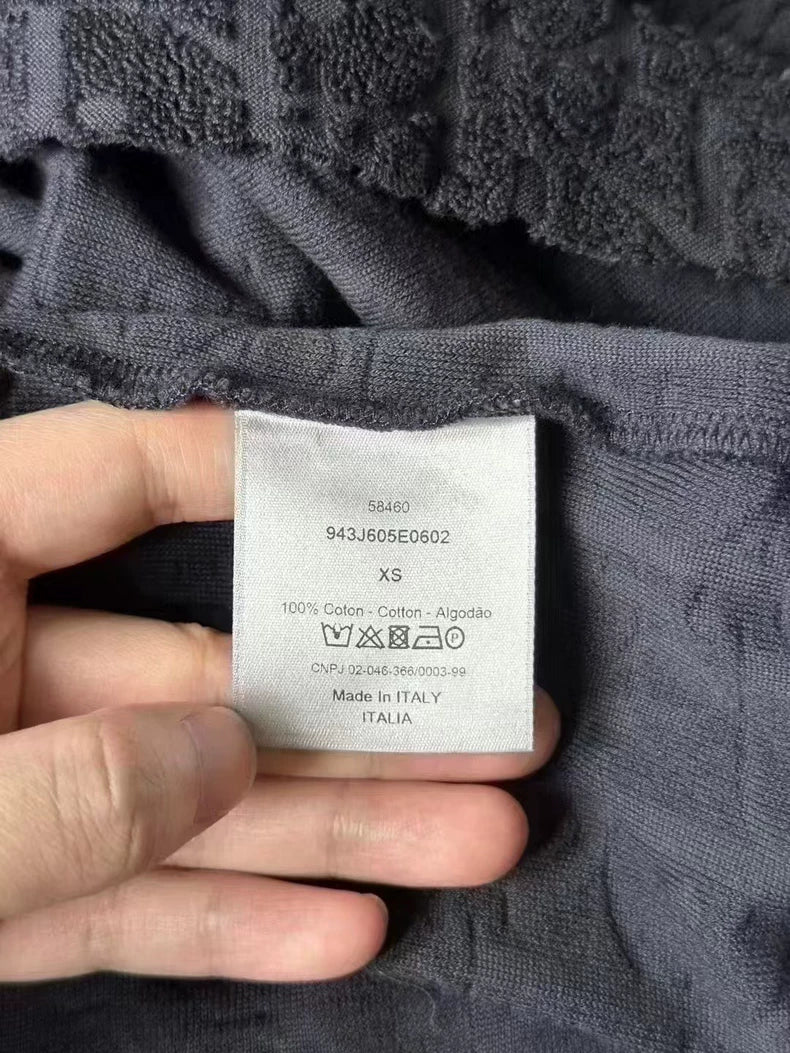 Dior logo printed short sleeve shirt