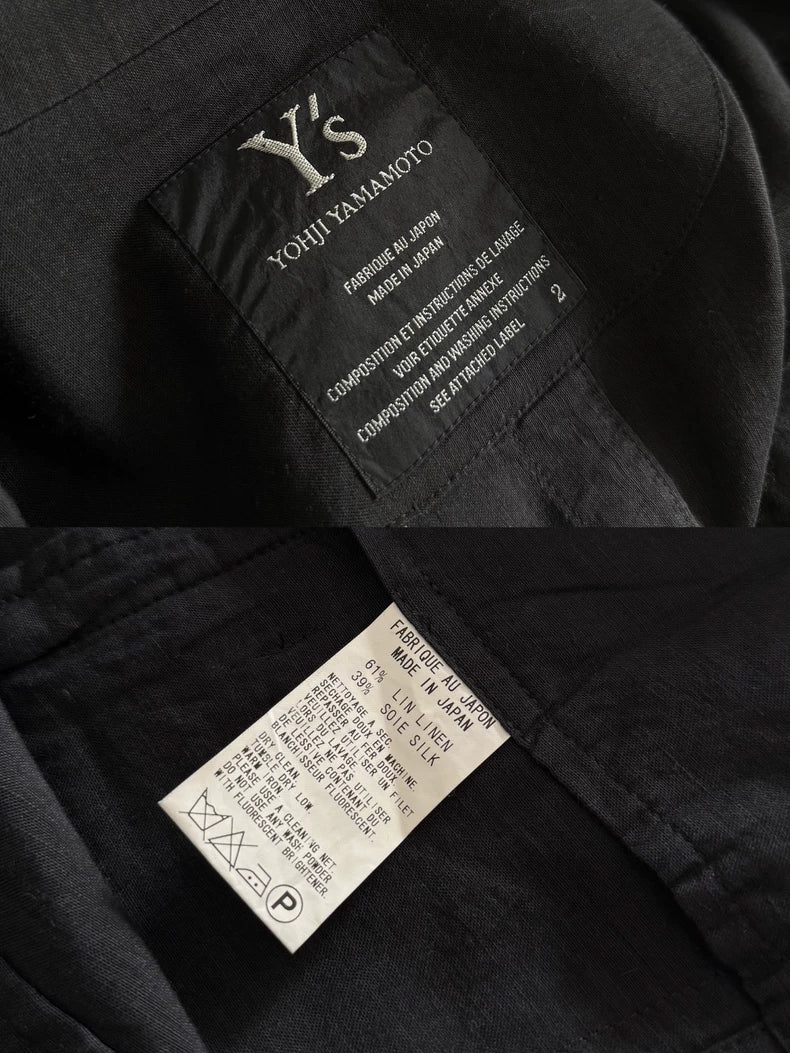 Yohji Yamamoto Y's 2011AW Minimalist Blazer