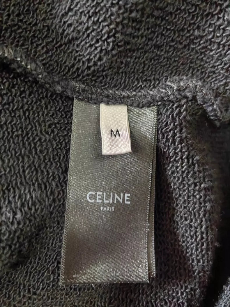 Celine Long Sleeve Baseball Jacket with Logo