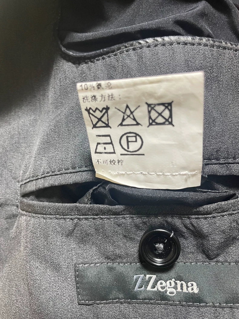 Ermenegildo Zegna Casual Jacket in Dark Gray