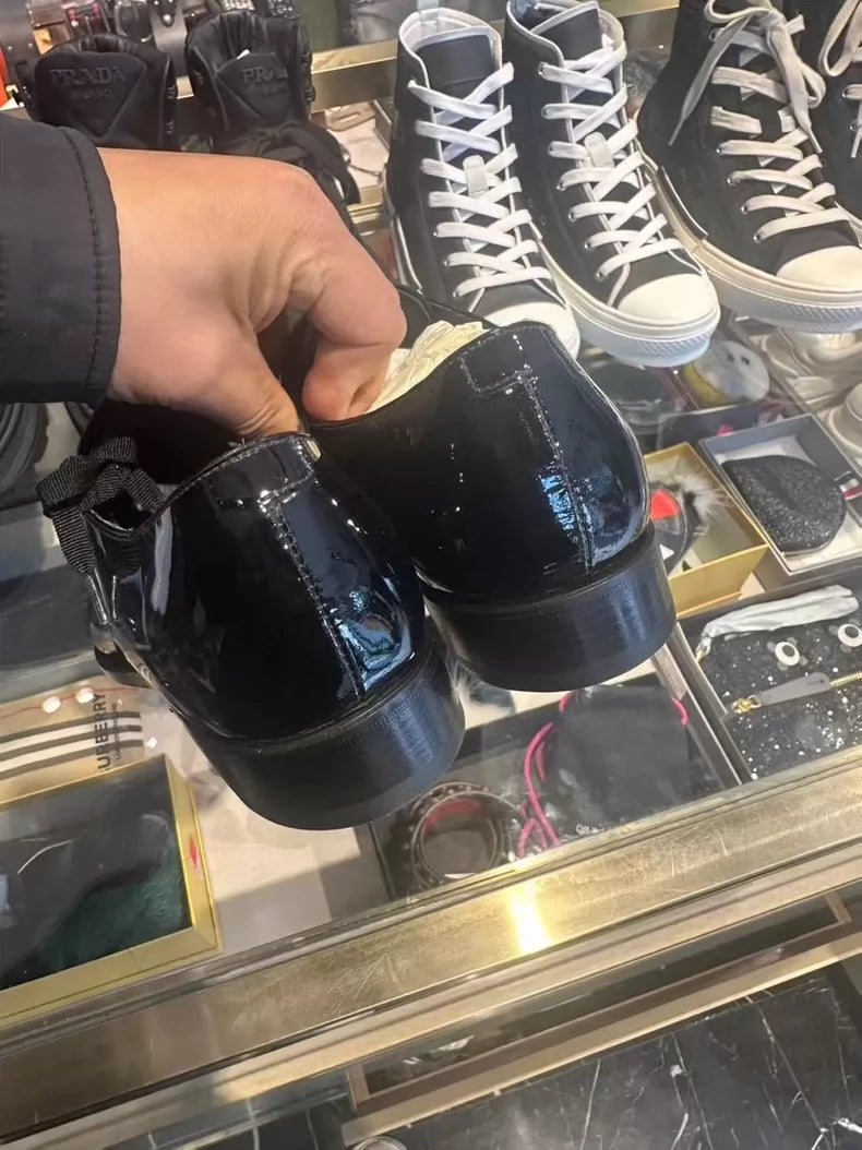 Givenchy Patent Leather Dress Shoes-zp