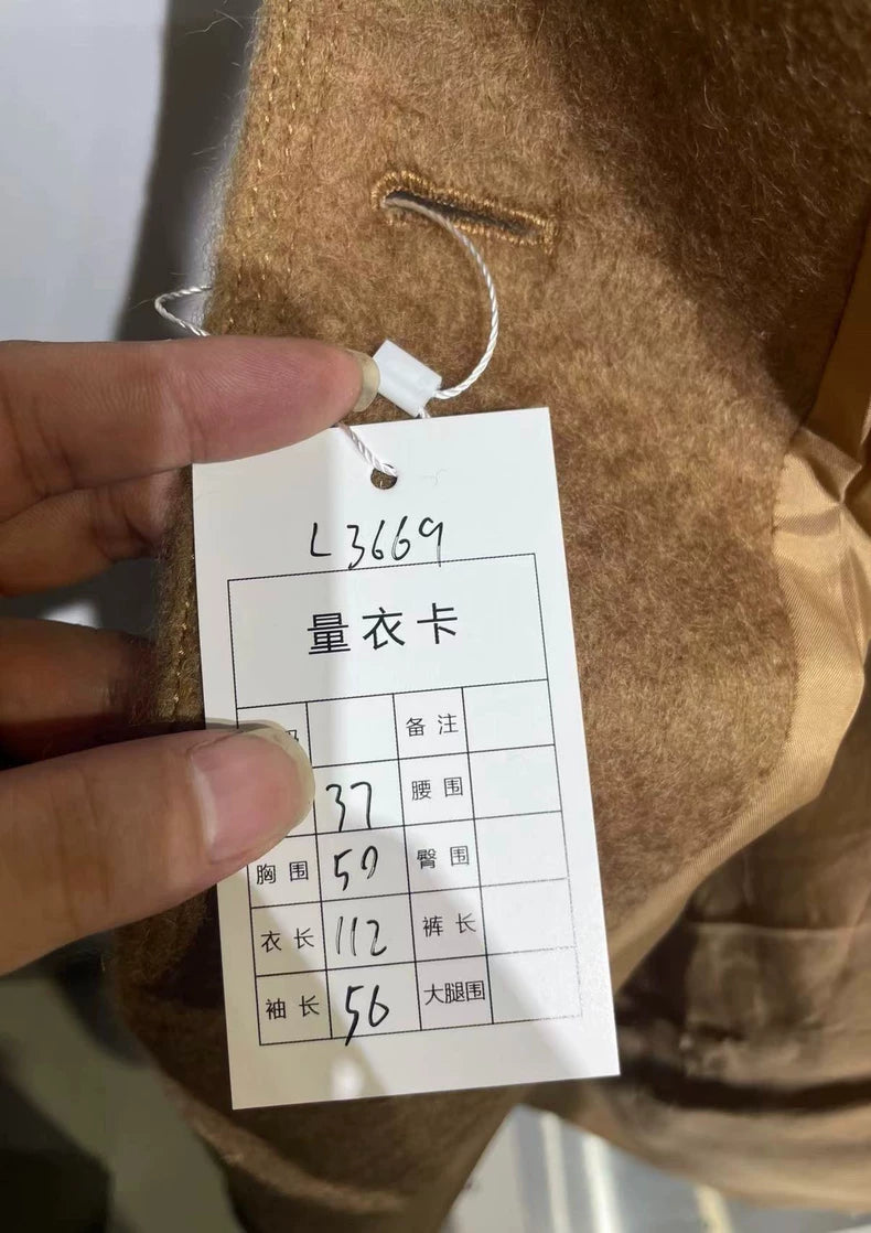 Vintage Prada Wool Blend Long Coat