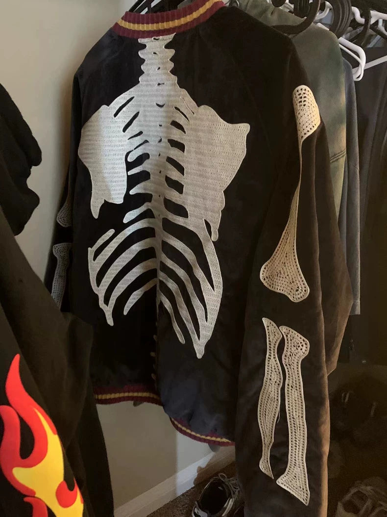 Kapital Velvet Skeleton Jacket