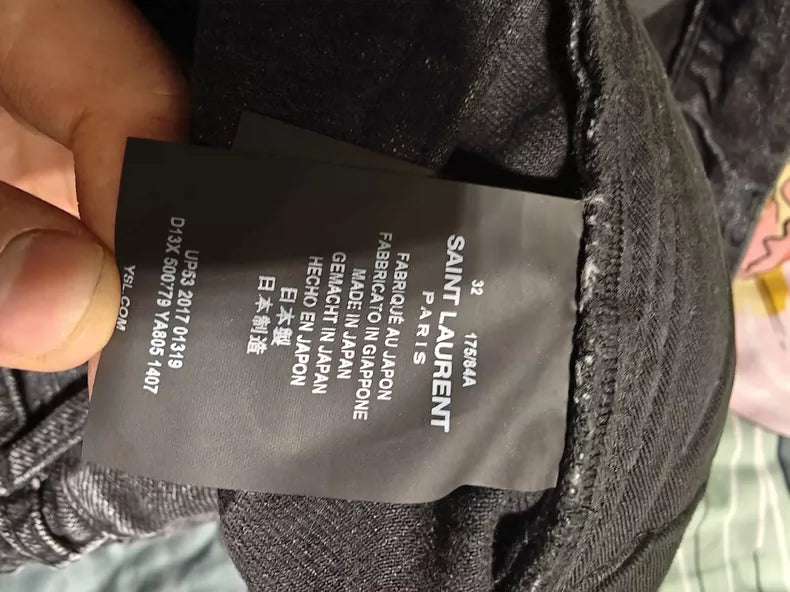 Saint Laurent SLP Slim Fit Denim Jeans