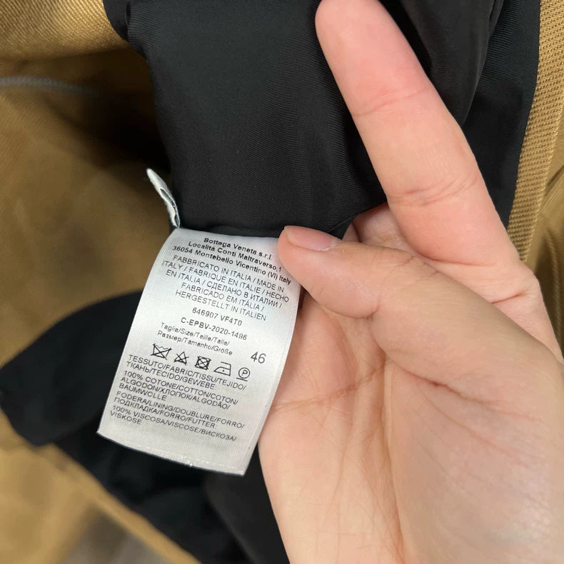 Bottega Veneta Triangle Pocket Zip Jacket