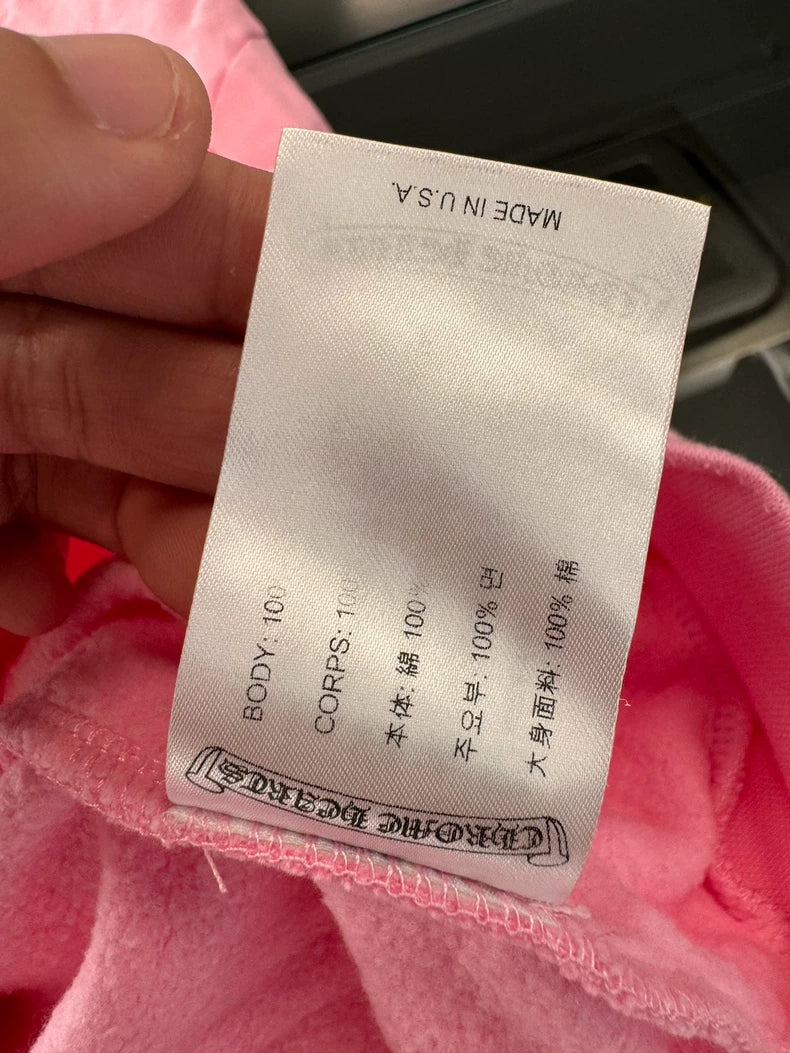 Chrome Hearts Pink Limited Edition Hoodie-yf