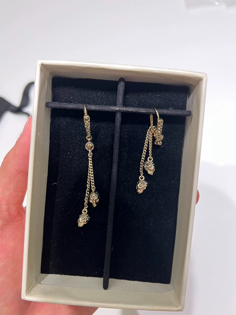 Alexander McQueen Skull Earrings Set