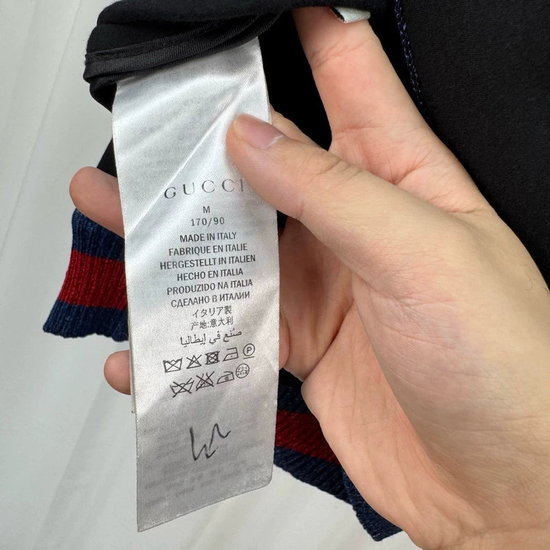 Gucci Embroidered Puppy Space Cotton Sweatshirt-yf