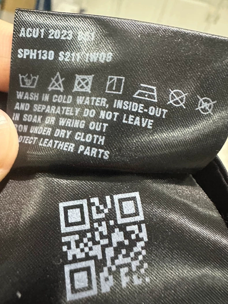 Prada Black Nylon Cargo Pants