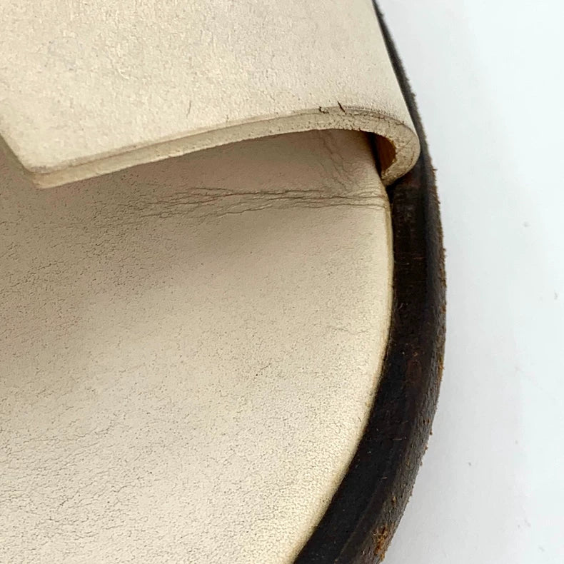 Hermes Casual Slide Sandals in Beige