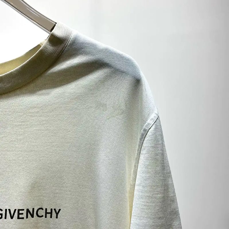 Givenchy Studio Homme White Cotton T-Shirt 0089