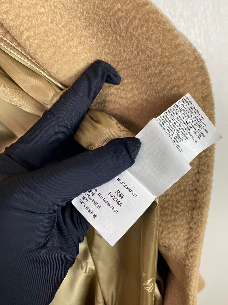 maxmara Camel Belted Coat