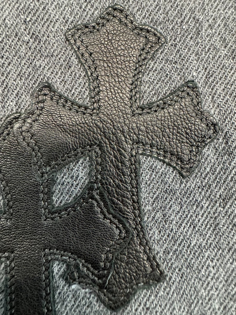 Chrome Hearts Black Grey 501 Jeans-yf