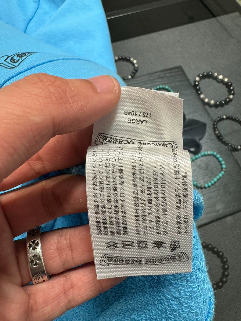 Chrome Hearts Blue Matty Boy Hoodie-yf