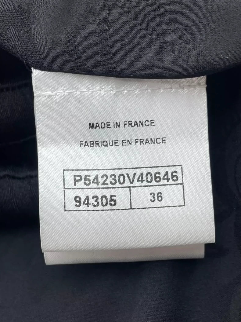 Chanel Black Long Coat