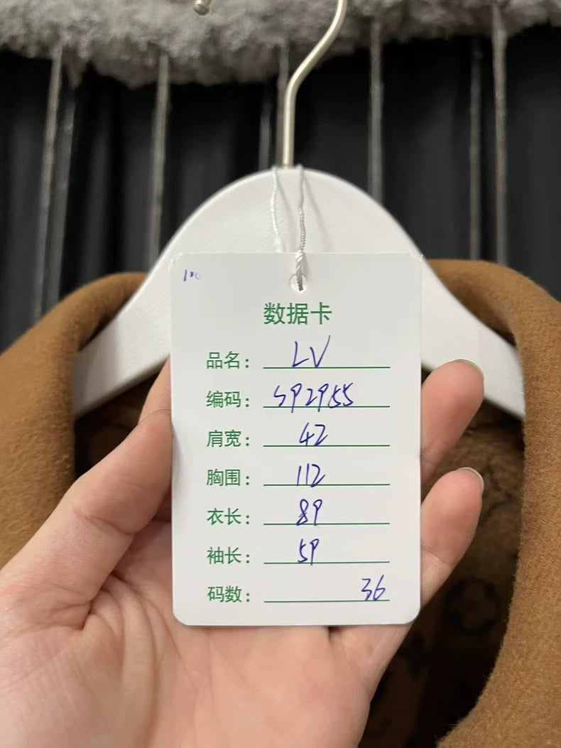 Louis Vuitton Wool Overcoat