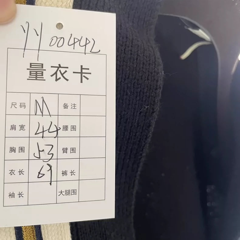 Black Cardigan with Bee Embroidery