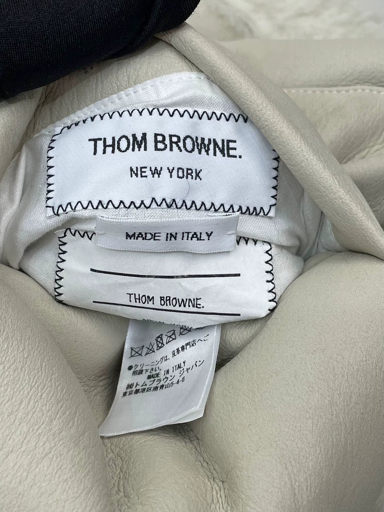 Reversible Wool Fur Coat