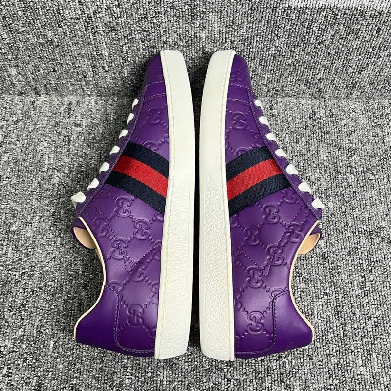 Gucci Classic Logo Leather Casual Sneakers 0079