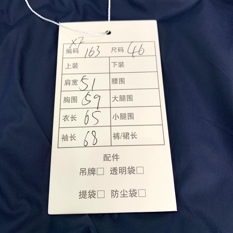 Dior Blue Black Logo Down Jacket