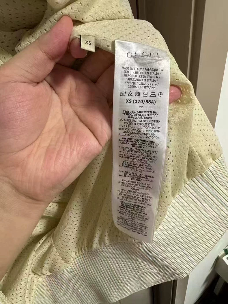 Gucci Flame Embroidery Zip Hoodie-yf