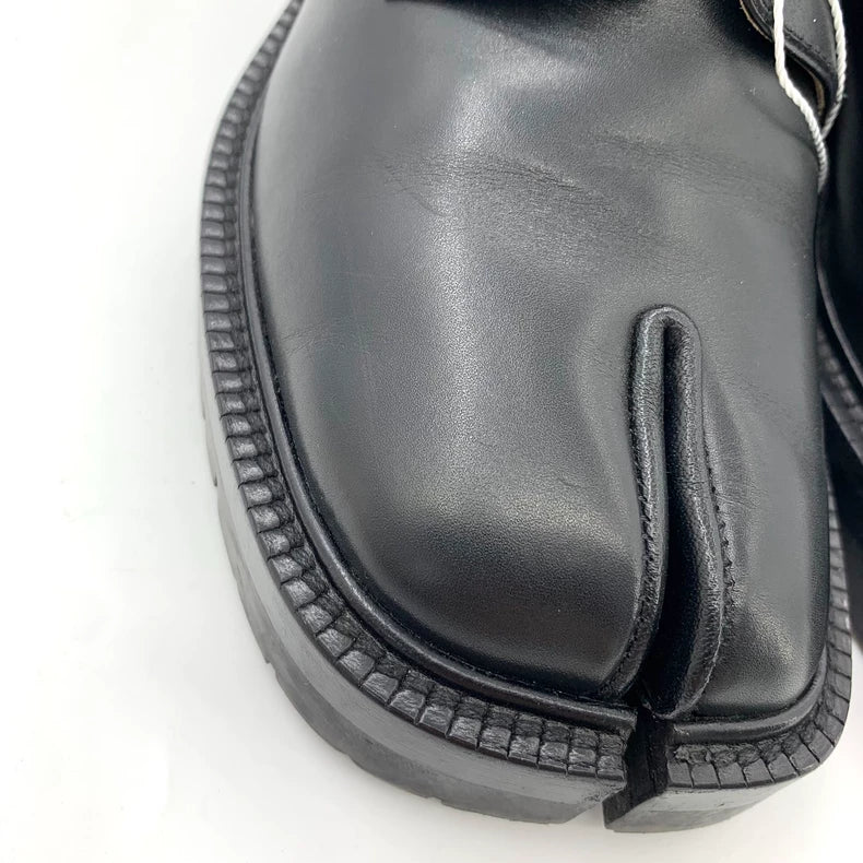 Maison Margiela Black Casual Leather Shoes