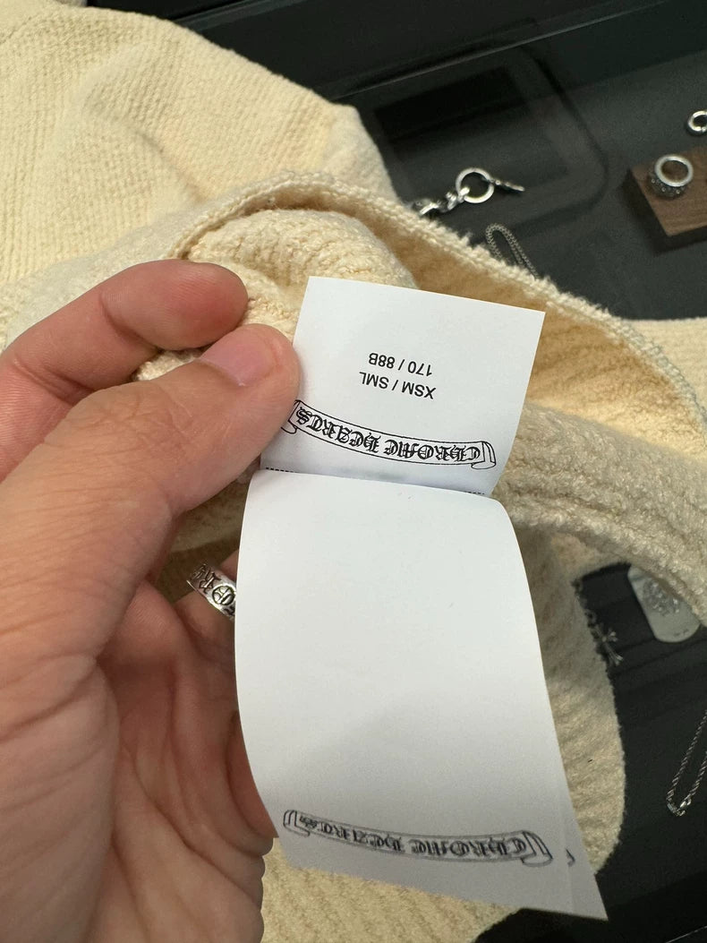 Chrome Hearts Leopard Patch Knit Sweater-yf