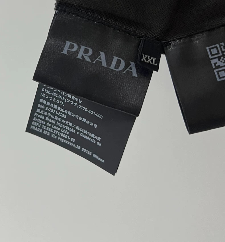 Prada Men's Short Sleeve Polo Shirt