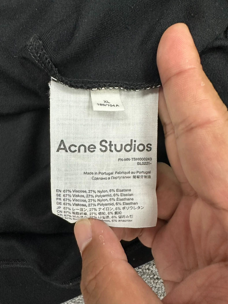 Acne Studios Logo Short Sleeve T-shirt