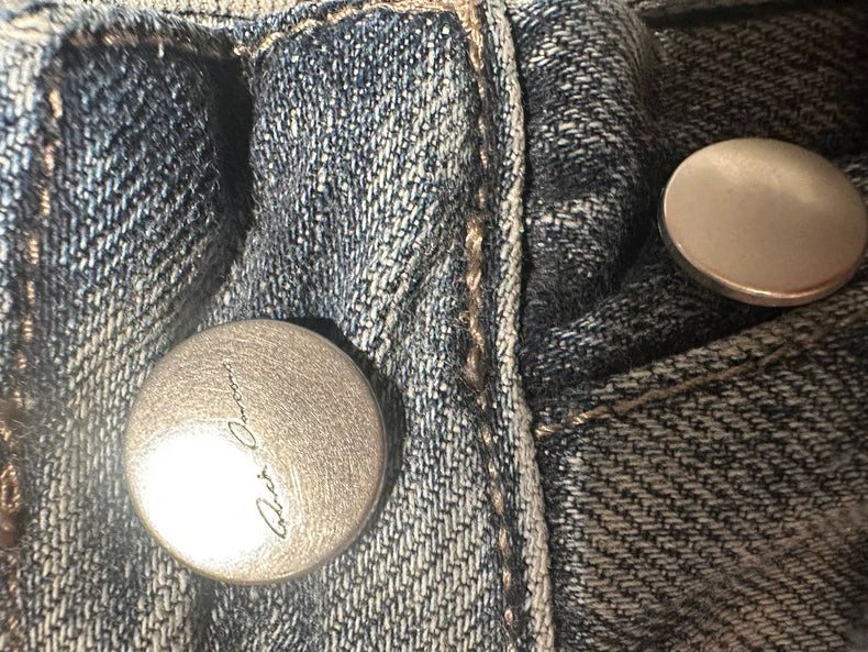 Rick Owens 23FW Distressed Denim Pants