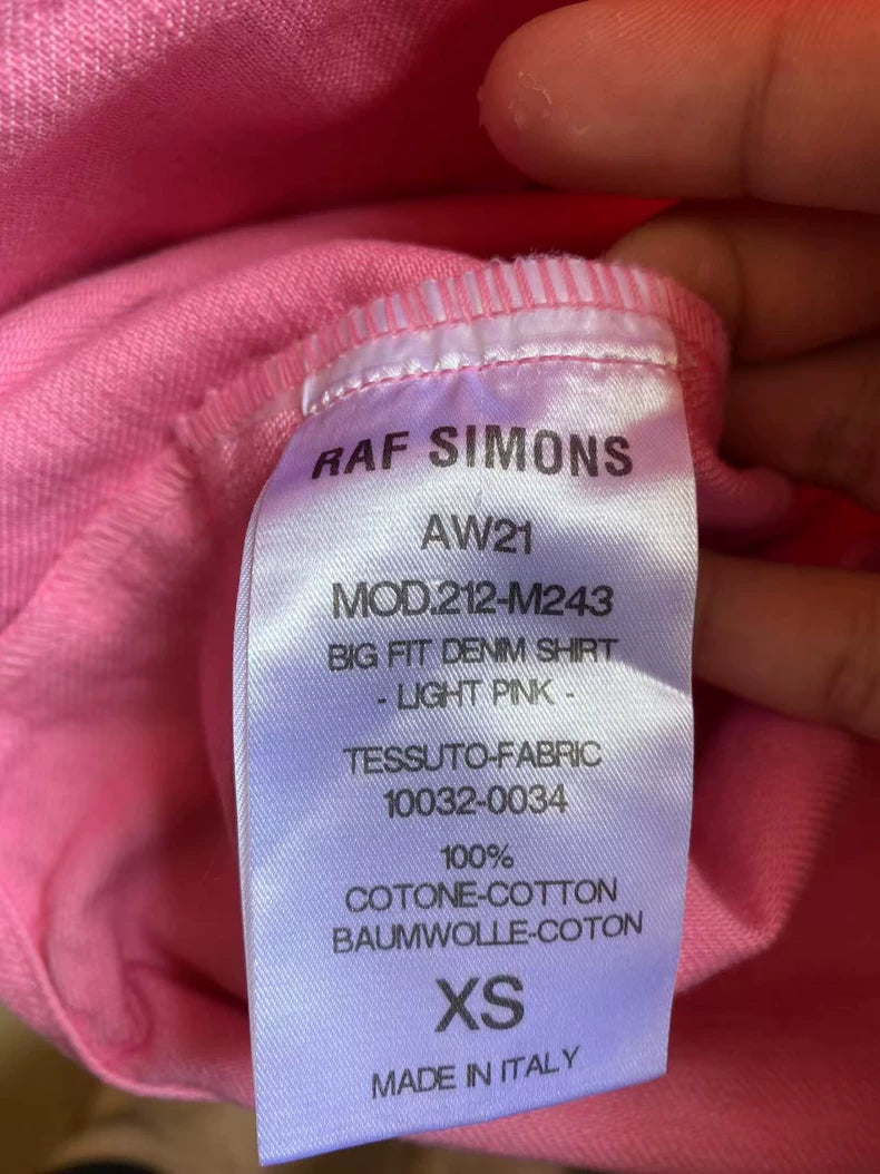 Pink Oversized Button-Up Shirt