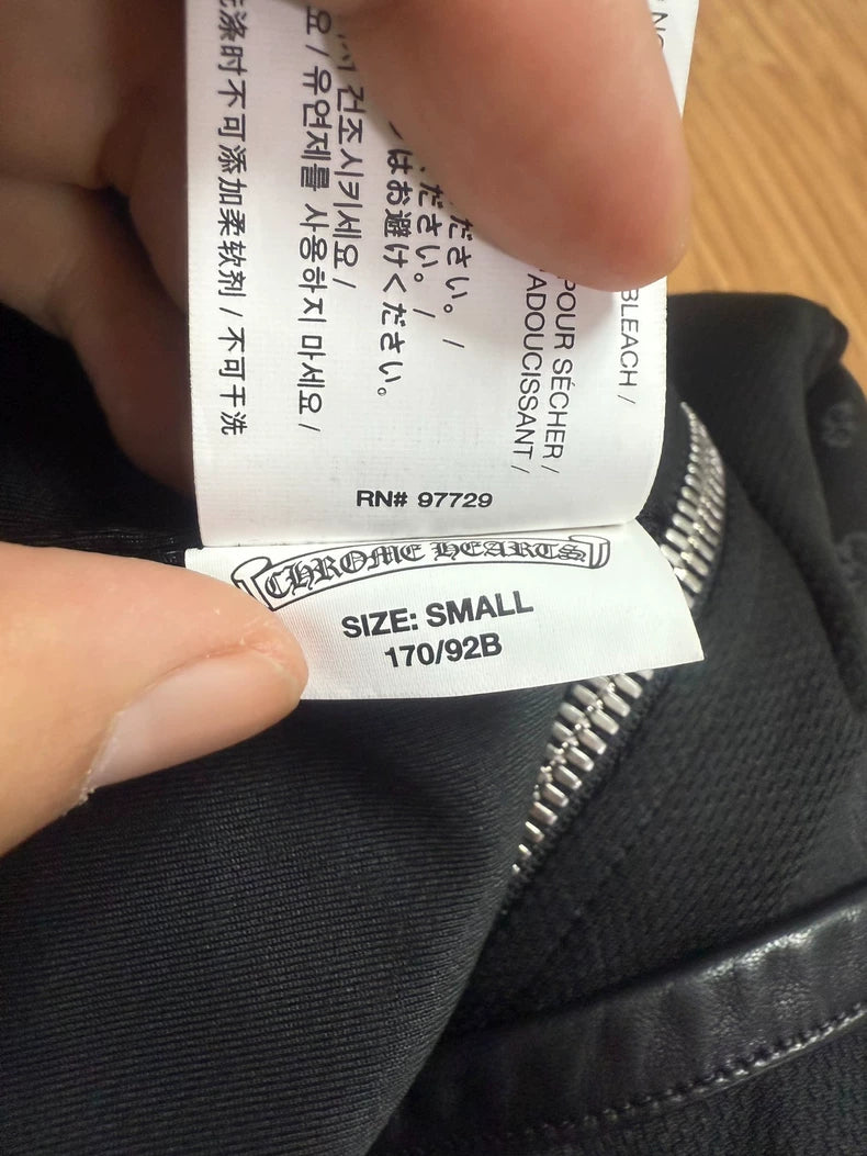 High-End Chrome Hearts Zipper Jacket