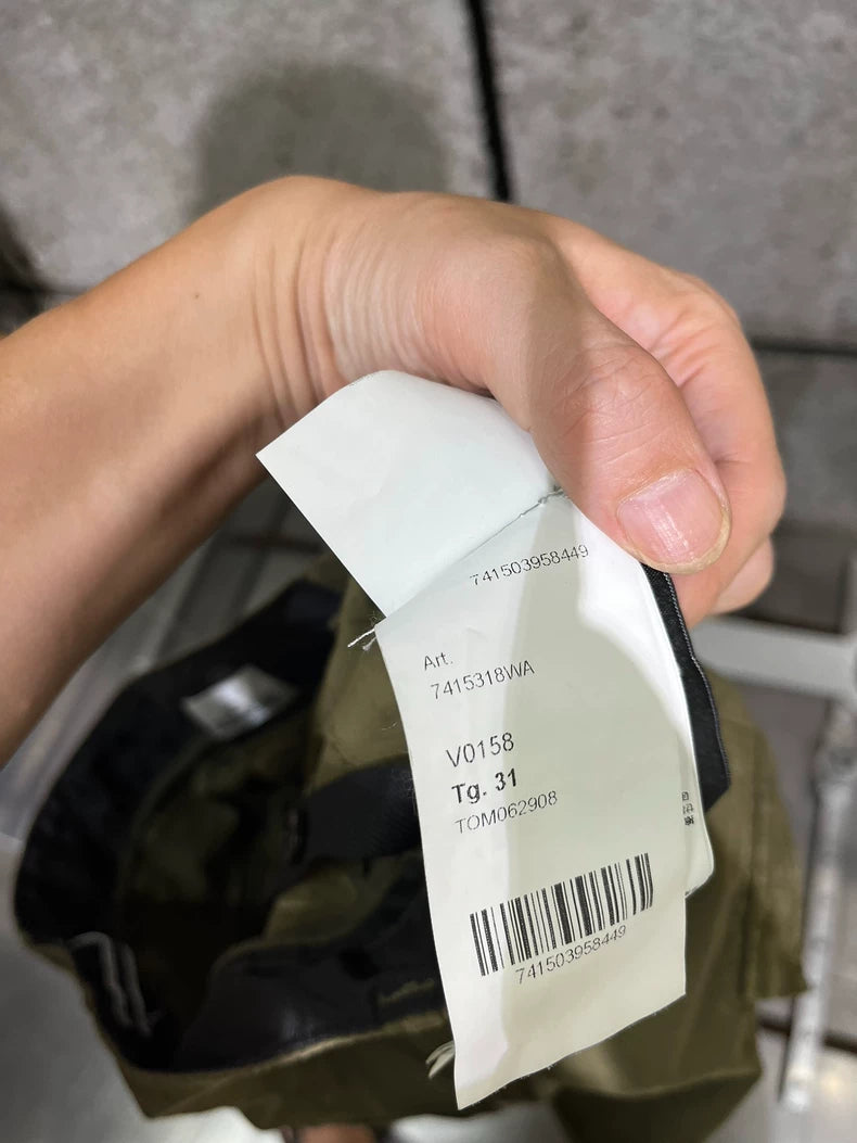 Stone Island Green Cargo Pants Size 31