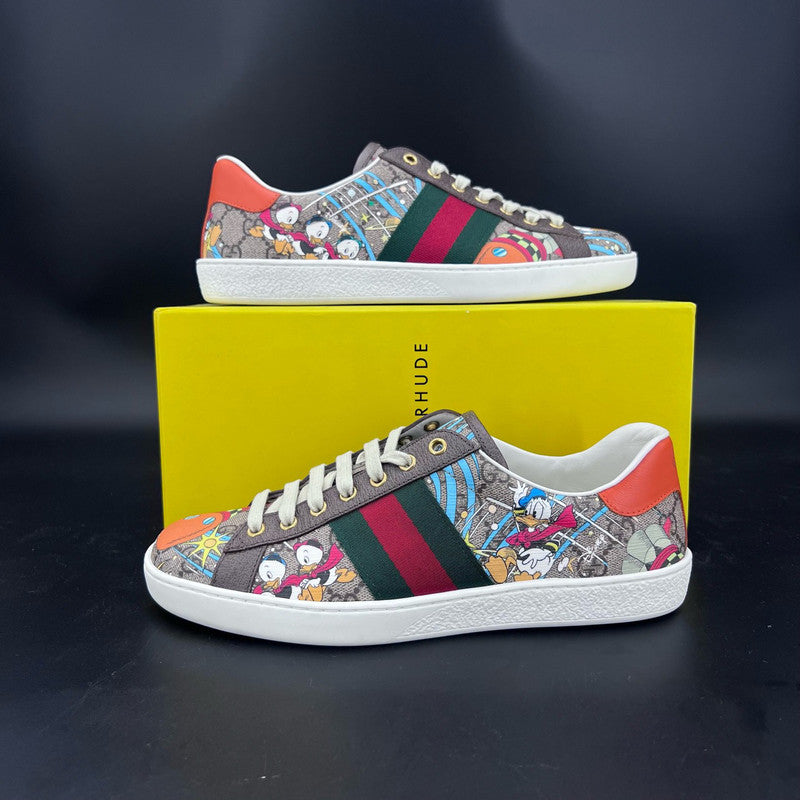 Gucci Disney Donald Duck Print Low-Top Sneakers 0079