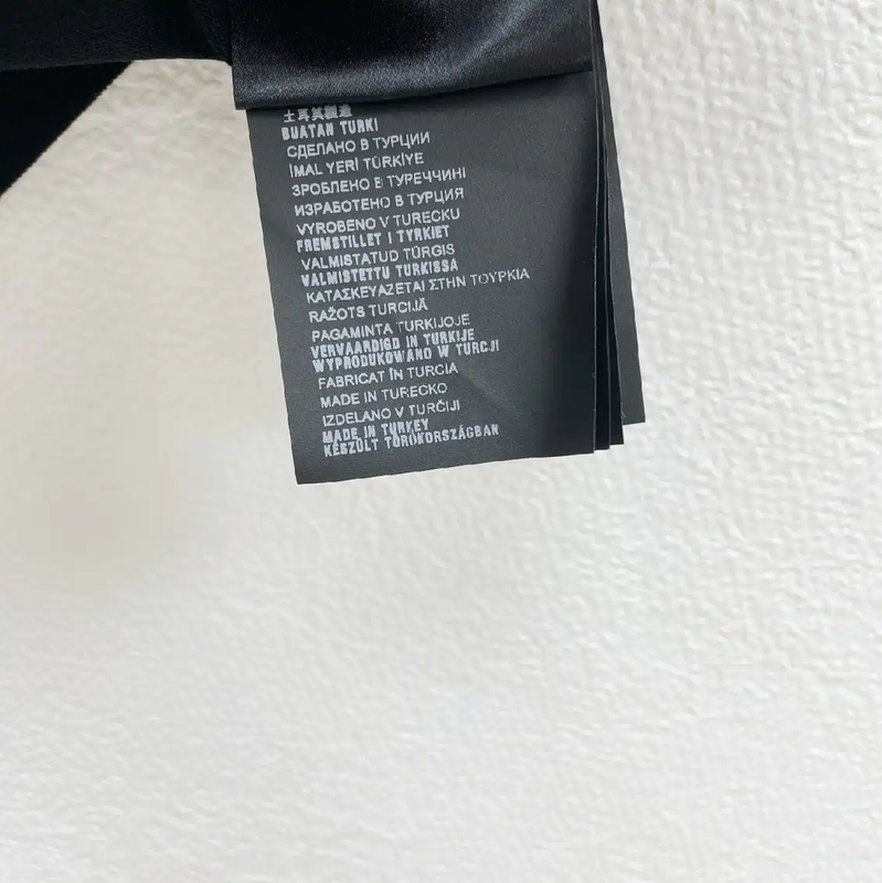 Prada Black Cotton Men's Short Sleeve Polo