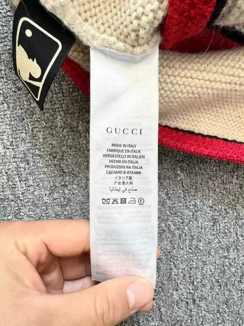 Gucci Ivory Cardigan with Logo