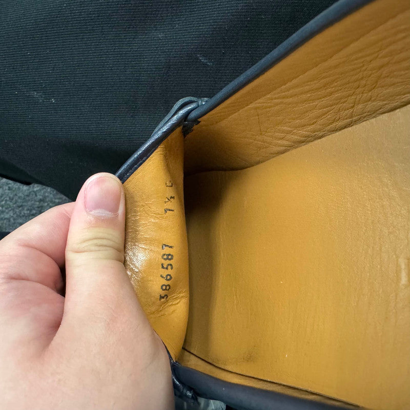 Gucci Black Horsebit Loafers for Men 0079