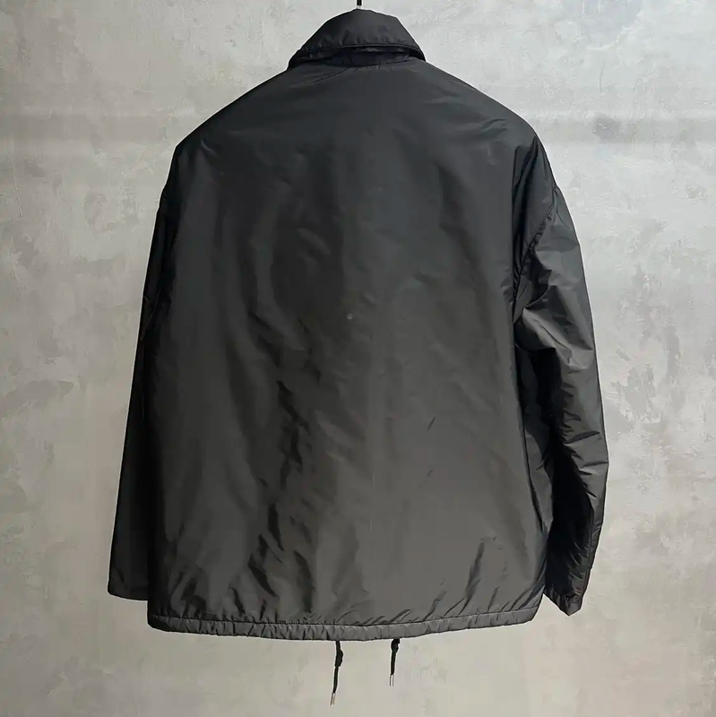 Prada Black Polyester Men’s Outerwear Jacket