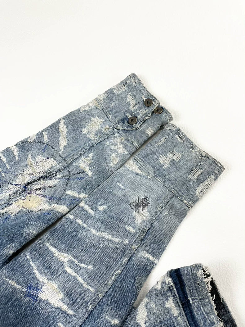 Kapital Boro Patchwork Denim Jacket