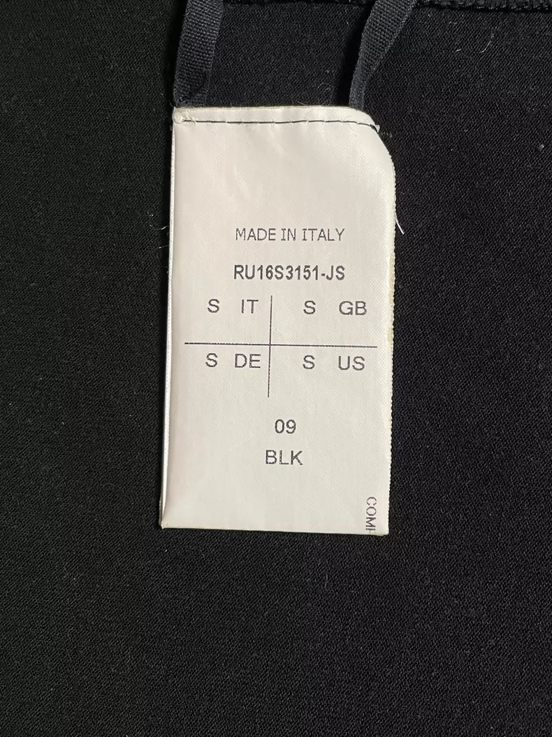 Rick Owens Sleeveless Black T-Shirt