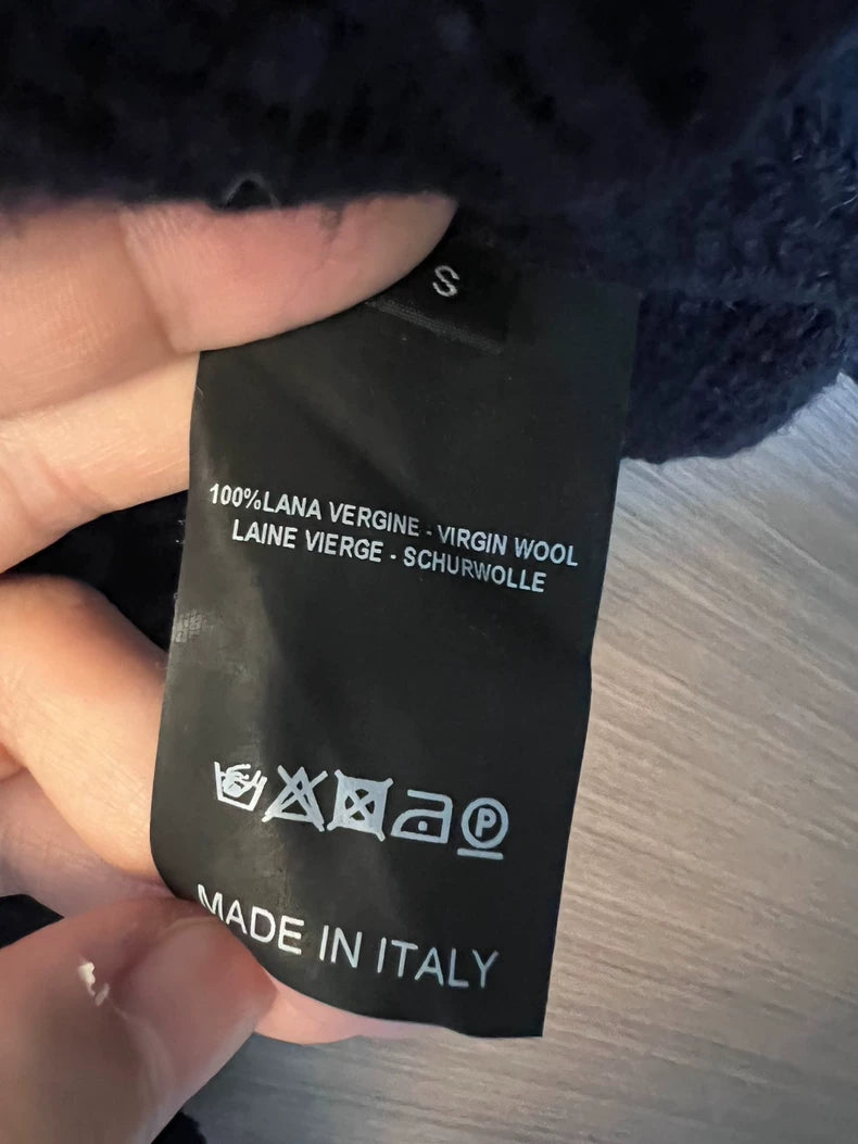 Classic RS Graphic Sweater in Navy