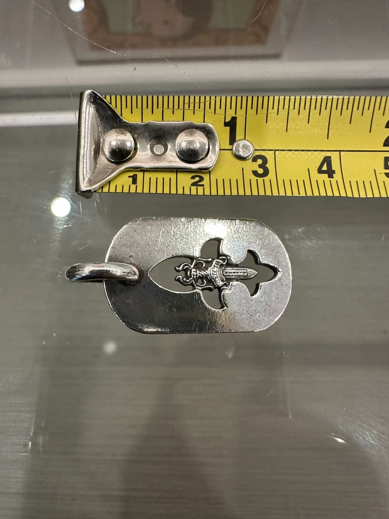 Chrome Hearts Silver Necklace Pendant