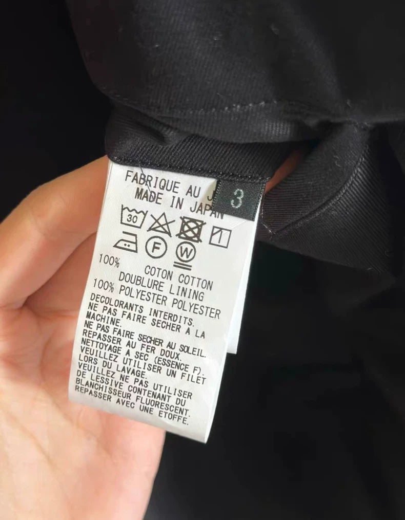 Yohji Yamamoto S'yte Pleated Military Blazer