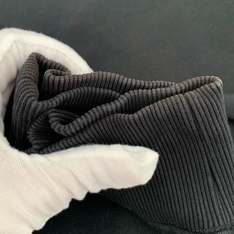 Givenchy Black Cotton Hoodie with Print