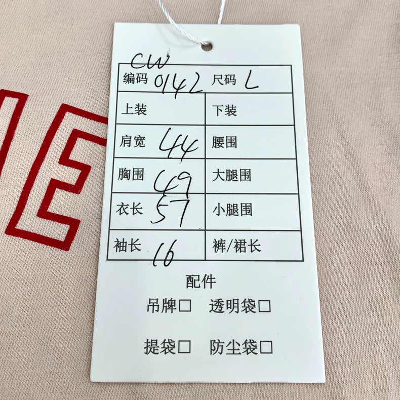 Celine Logo Print Cotton T-Shirt Size L