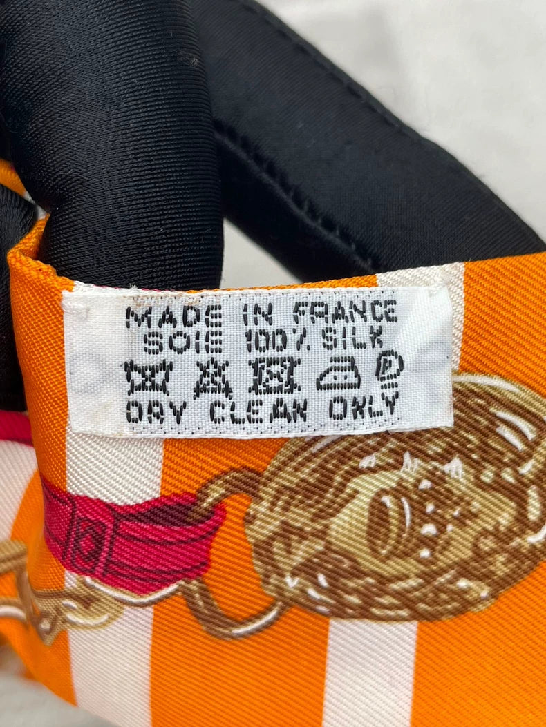 Hermes Silk Long Scarf